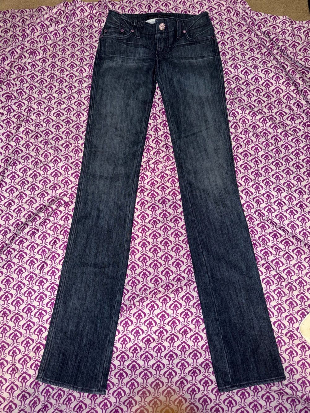 Rock & Republic Navy/Indigo Skinny Jeans